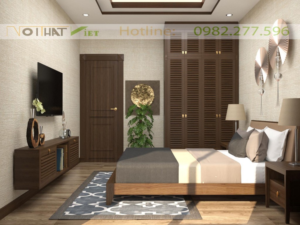 Phòng ngủ giúp việc phía trước-tầng 3 anh 2