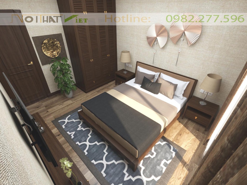 Phòng ngủ giúp việc phía trước-tầng 3 anh 3